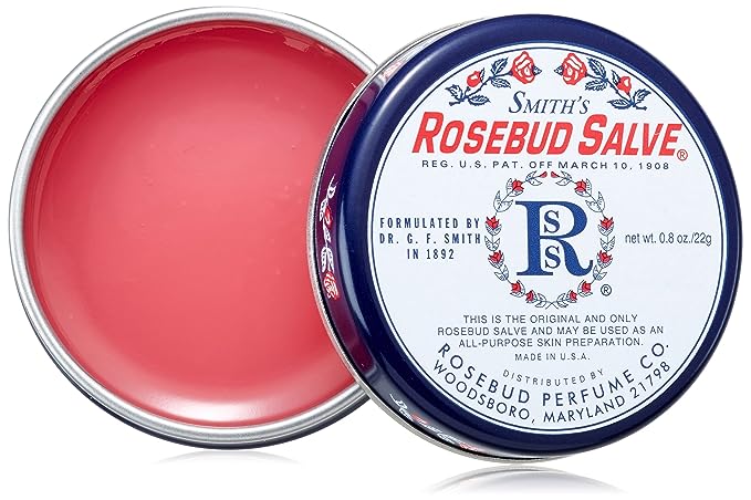 Best travel Beauty Product: Rosebud Salve Tin