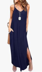 A maxi dress is one of our top picks as the best travel dresses available on Amazon right now.