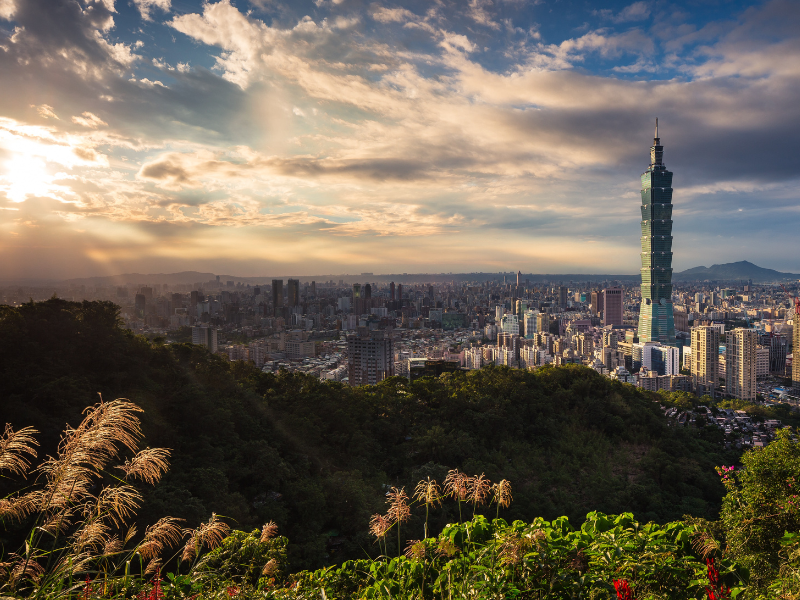 Taipei, Taiwan has a great internet speed which makes it a good city for digital nomads