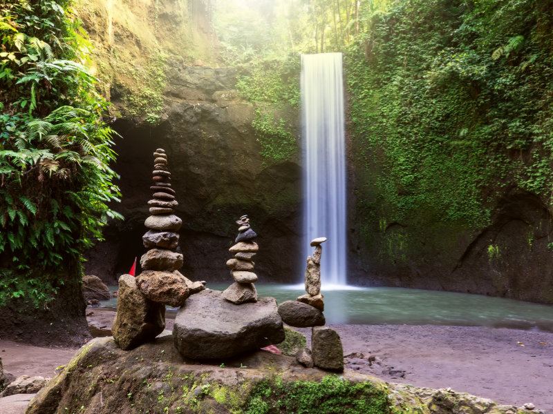 Things to do in Ubud: see the Tibumana Waterfall