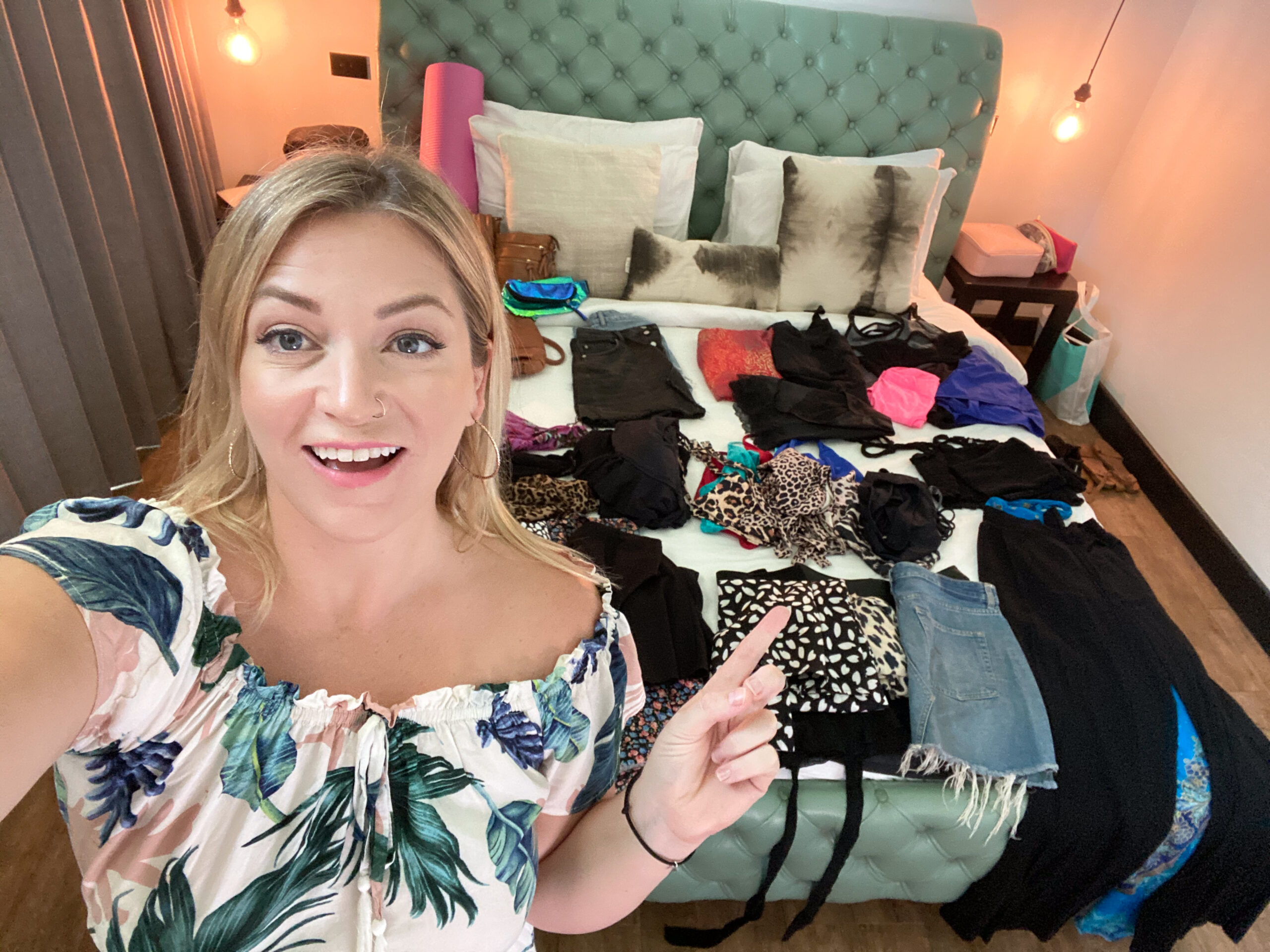 Alexa West Packing for Bali