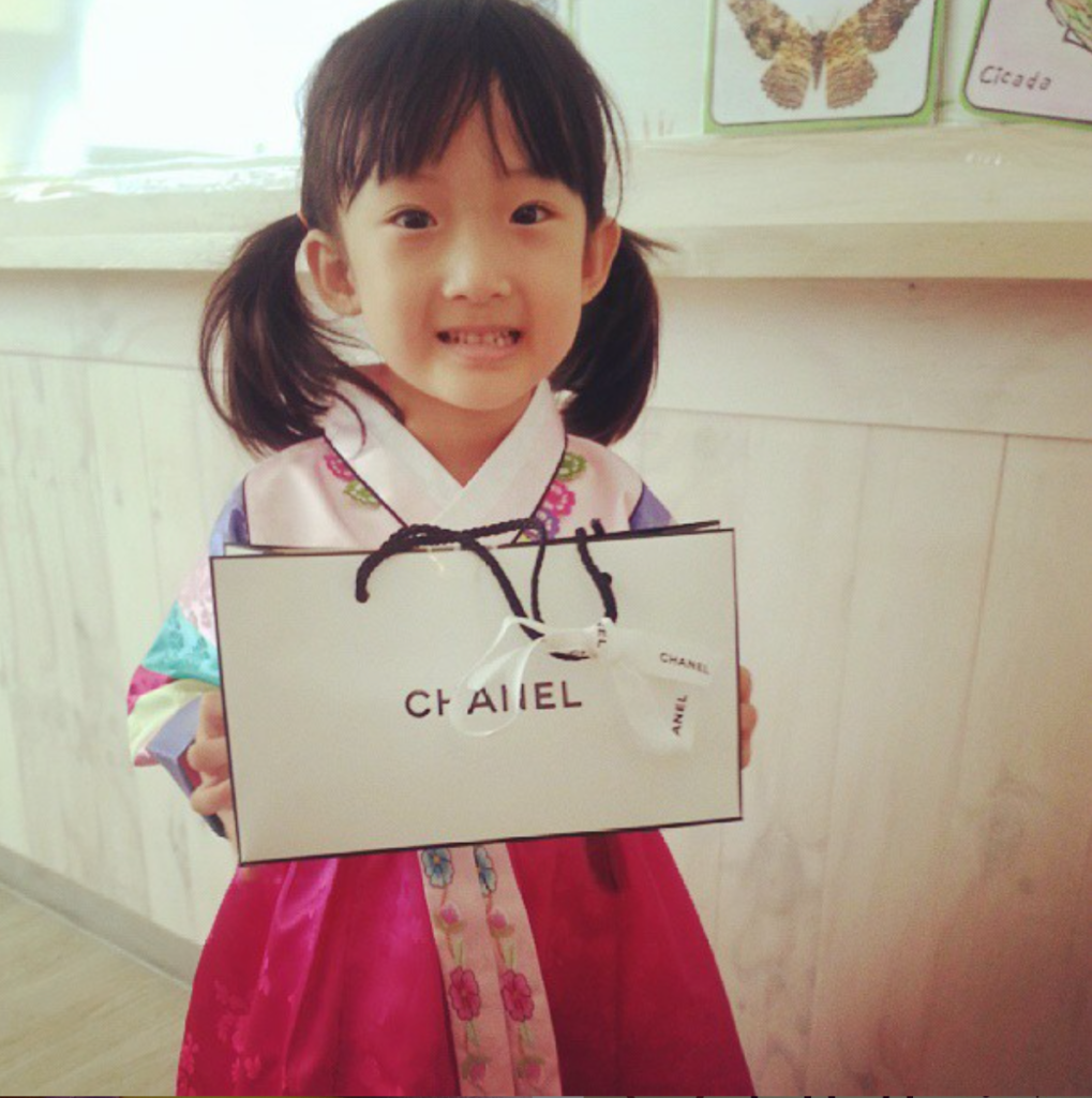 Korean little girl