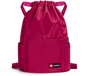 waterproof drawstring bag for river rafting and camping