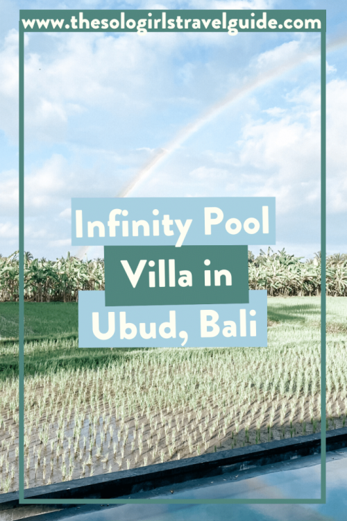 Infinity pool in Ubud Bali - Villa Madie
